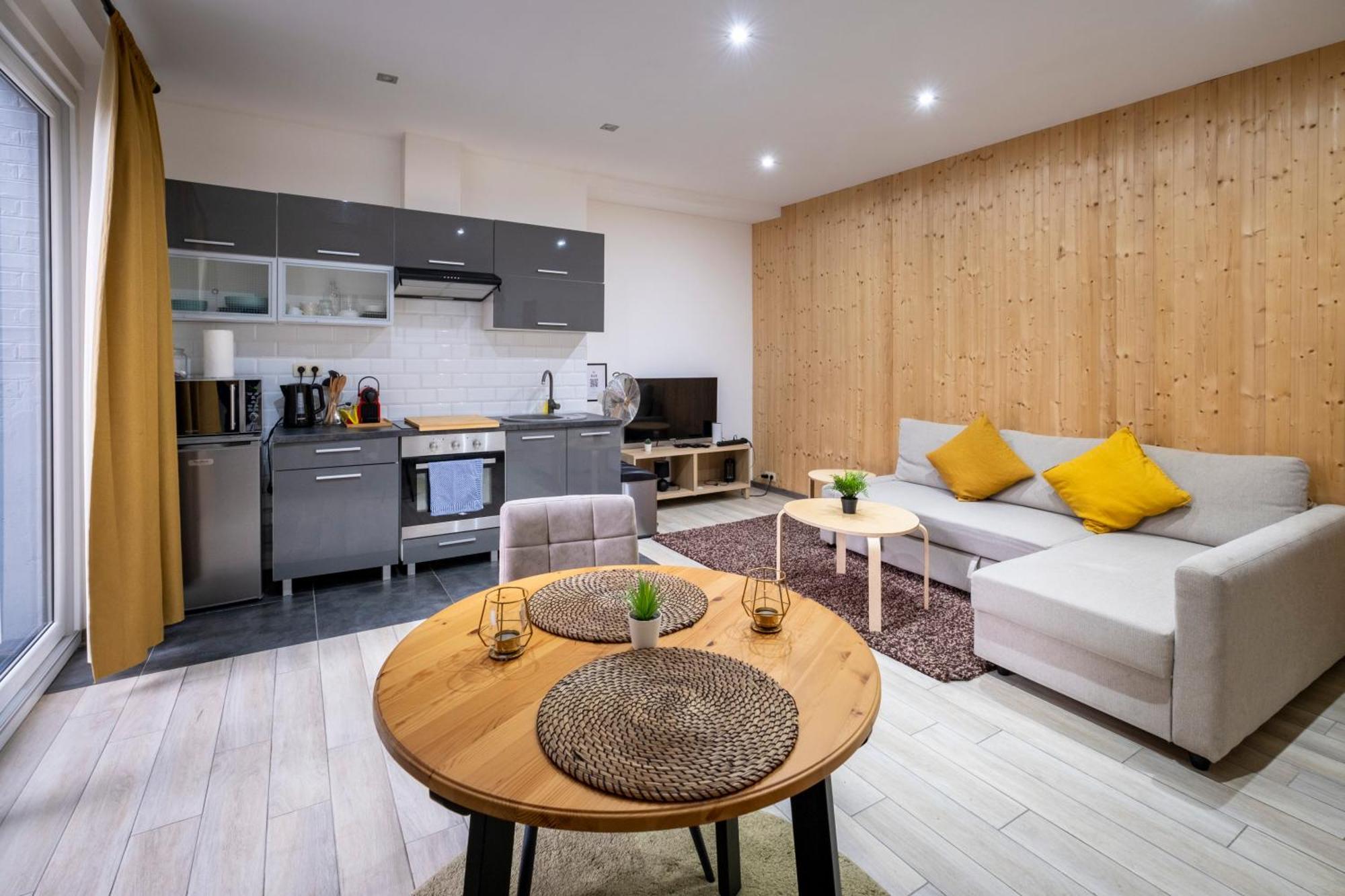 Nomad Apartments - Henin Charleroi Habitación foto